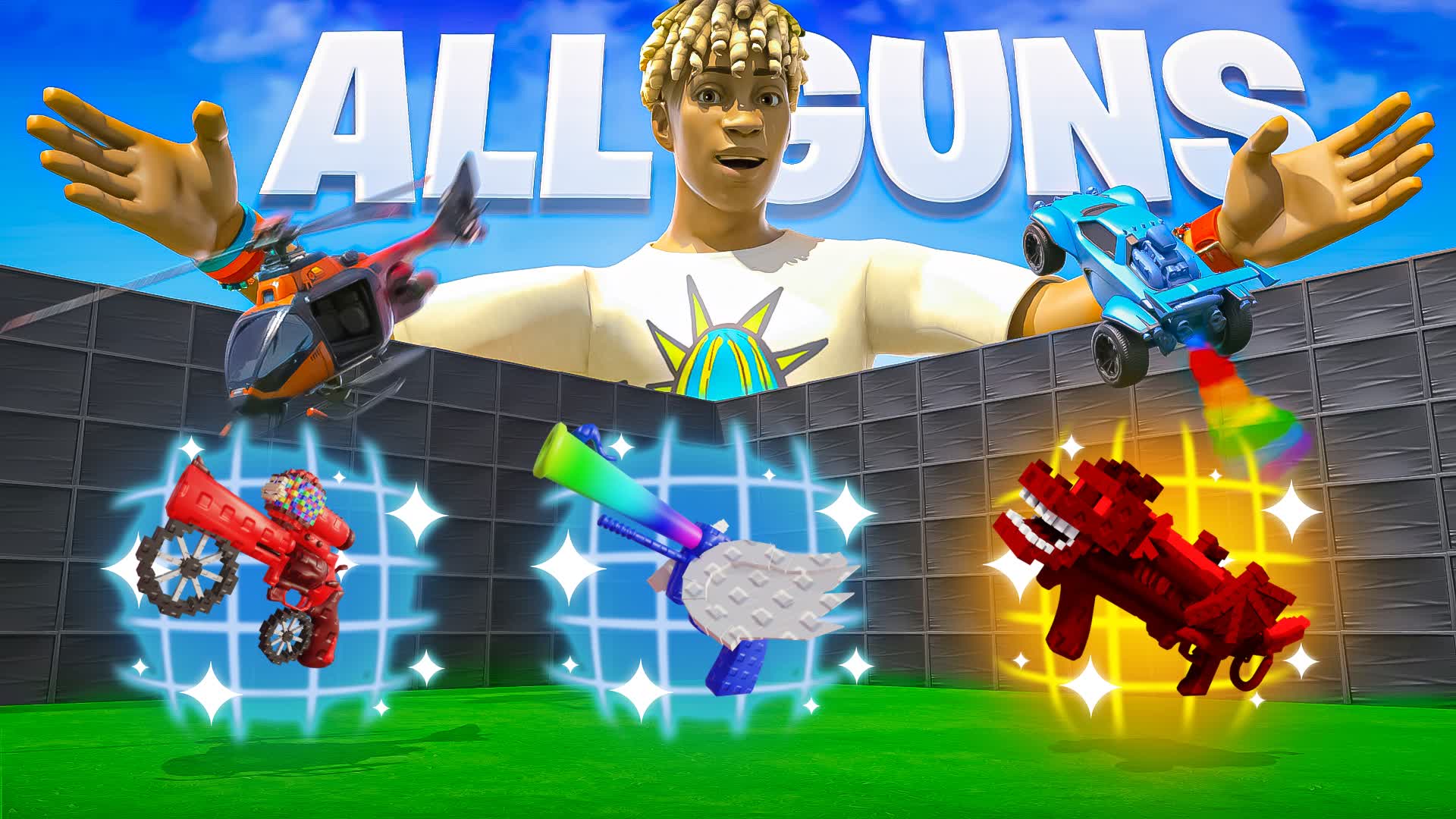 CRAZY 1v1 FFA โ Fortnite Creative map