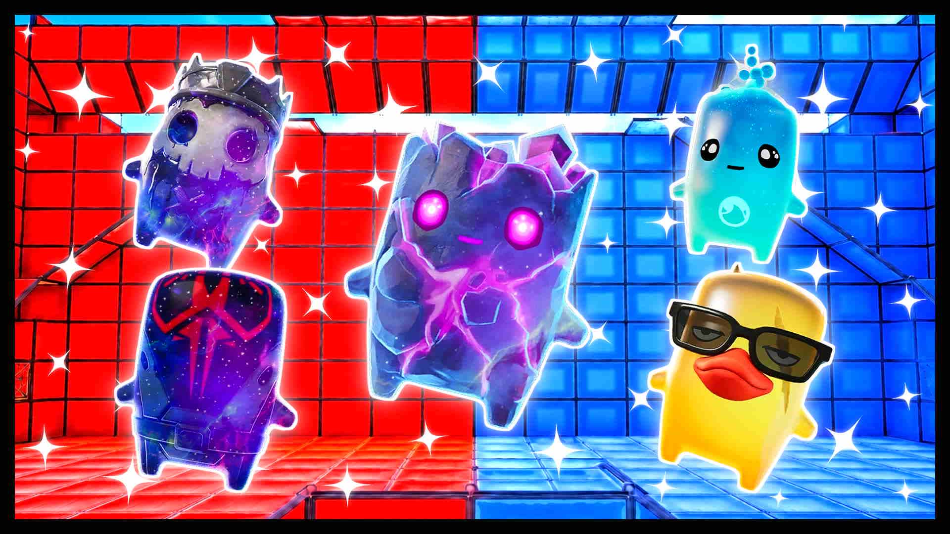 HOLD YOUR SHOT RED VS BLUE π΄π΅ β Fortnite Creative map