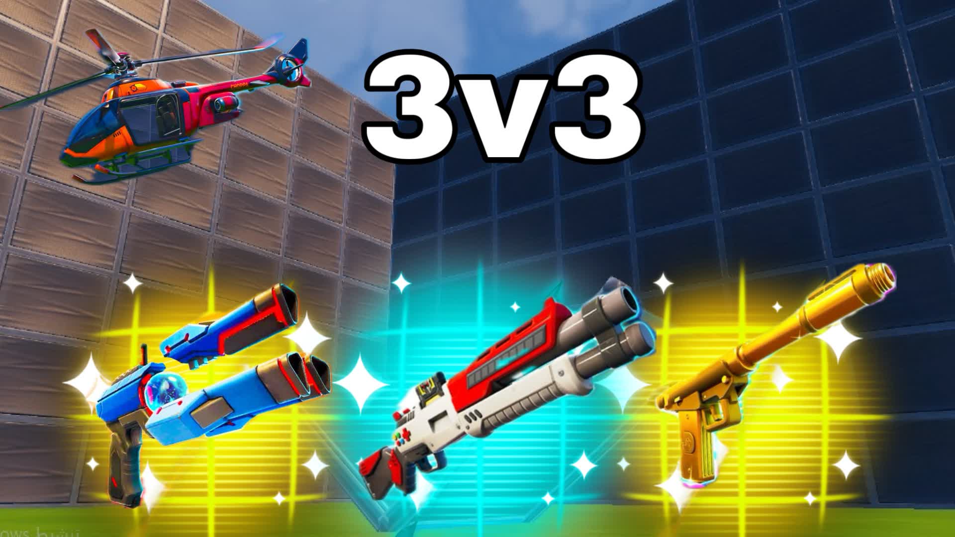 3v3 BATTIR — Fortnite Creative map