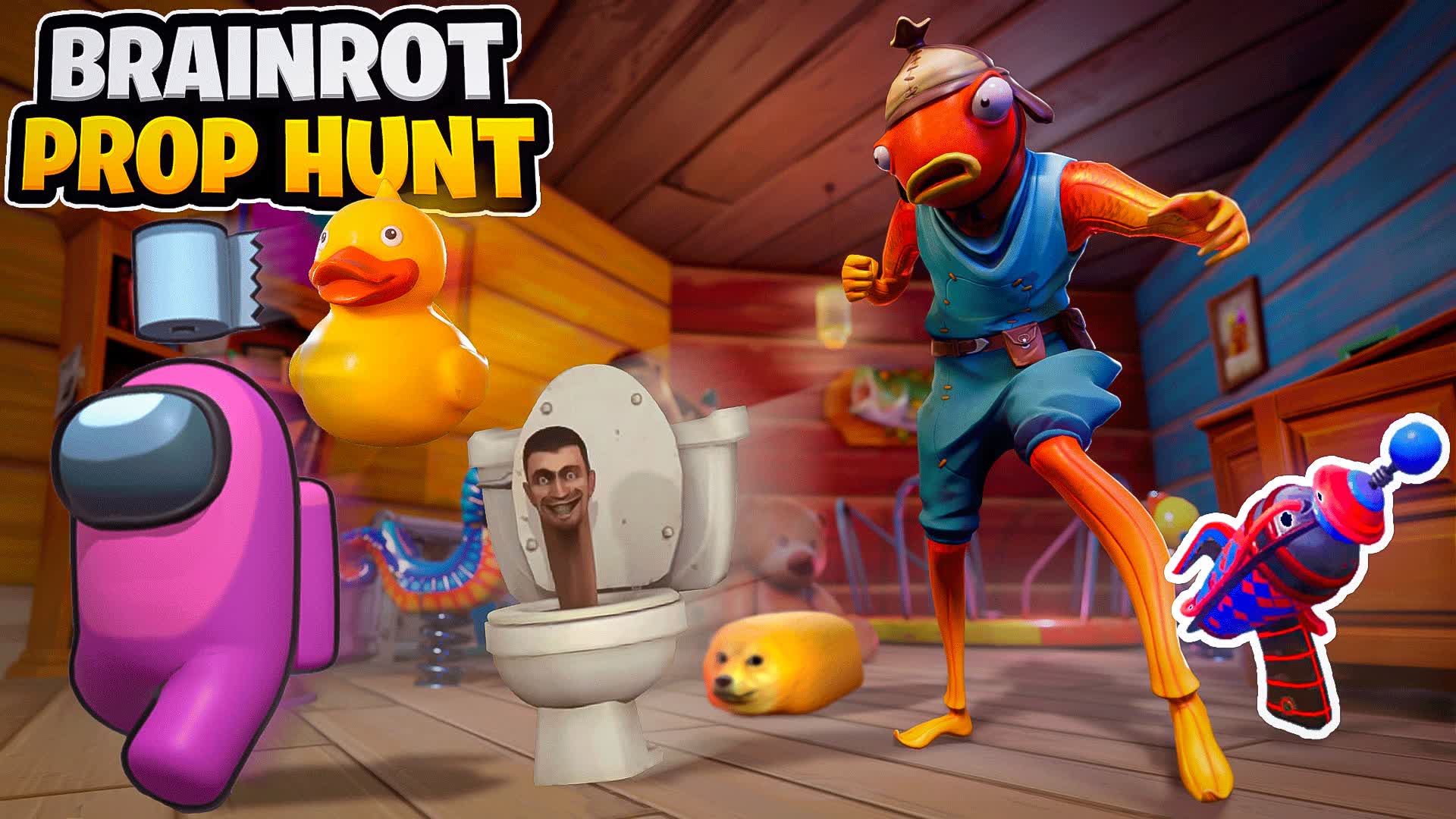 BRAINROT PROP HUNT🧠 — Fortnite Creative map