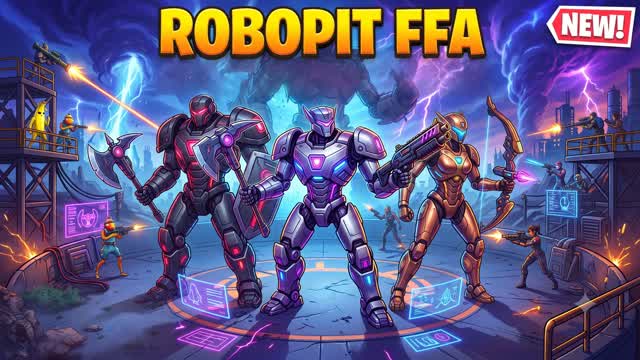 RoboPit FFA — Fortnite Creative map
