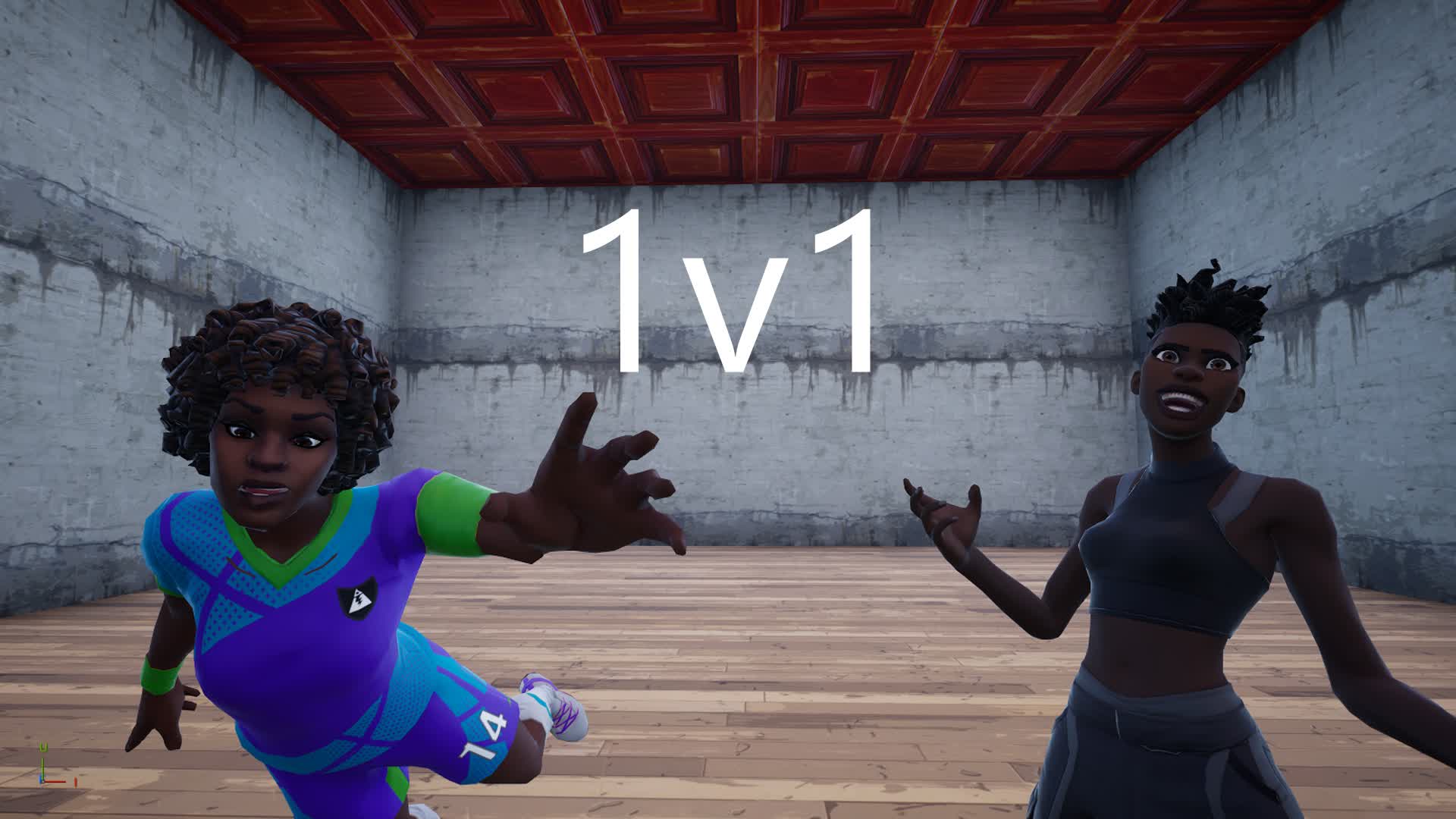 1V1 BOX FIGHT — Fortnite Creative map