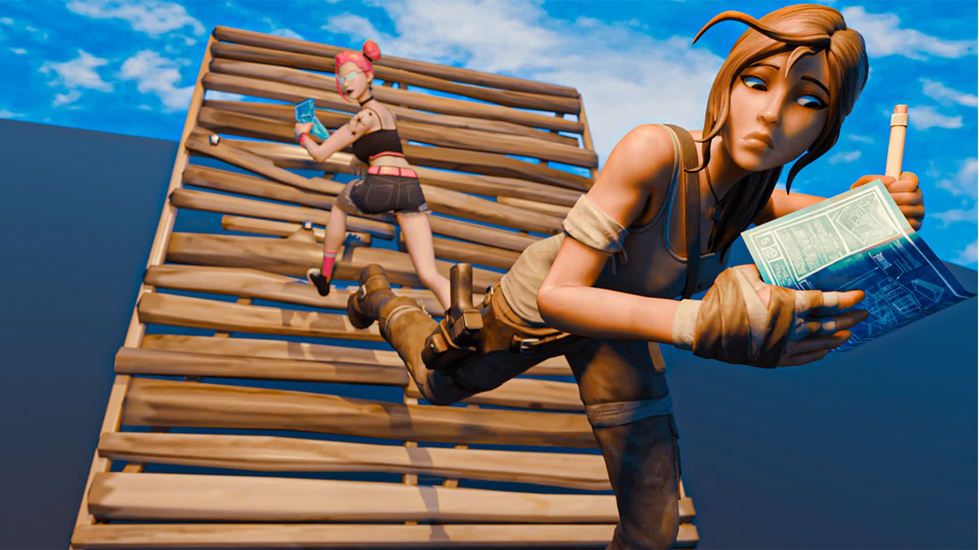 1v1 Build Fight Pro — Fortnite Creative map