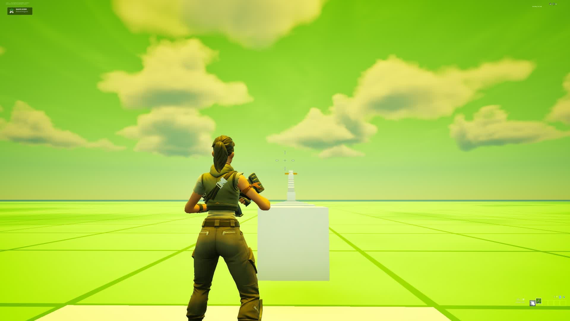 66 cube parkour — Fortnite Creative map