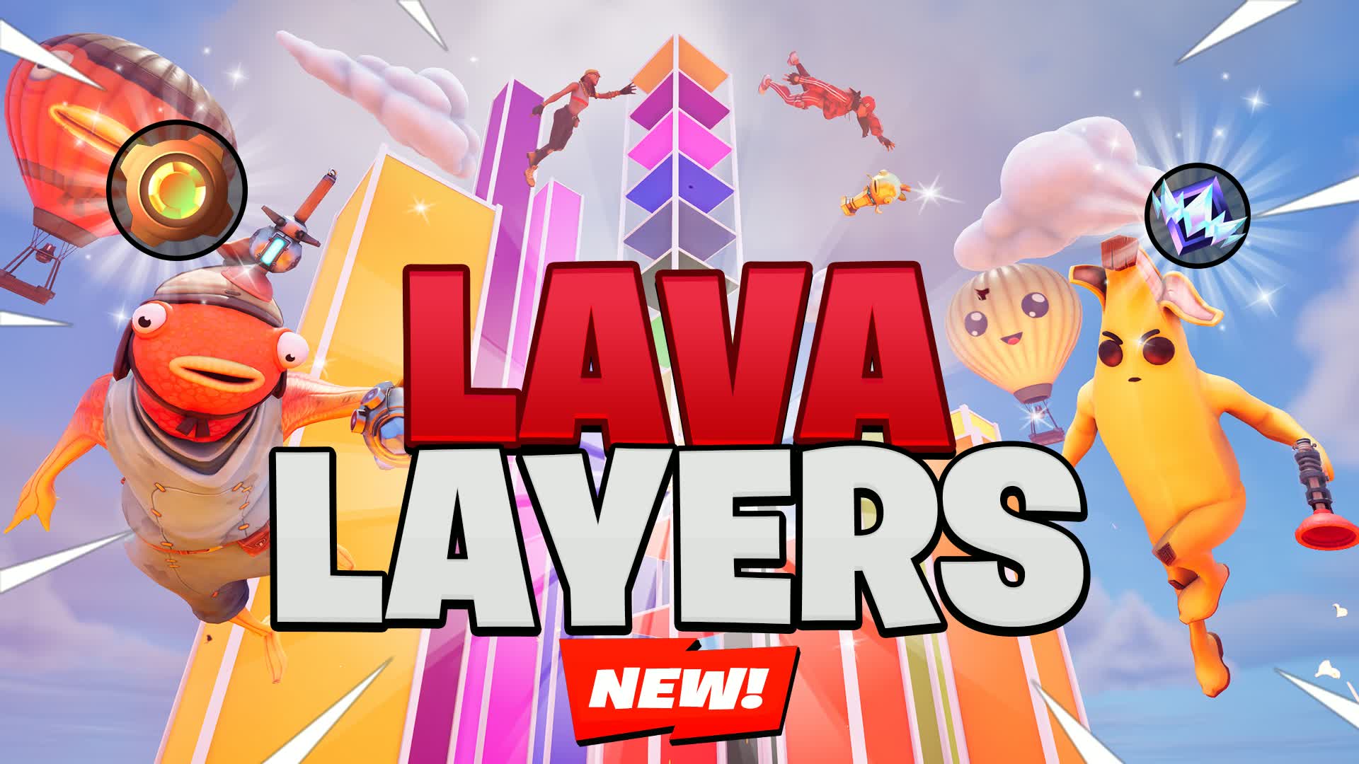 LAVA LAYERS🌋 — Fortnite Creative map