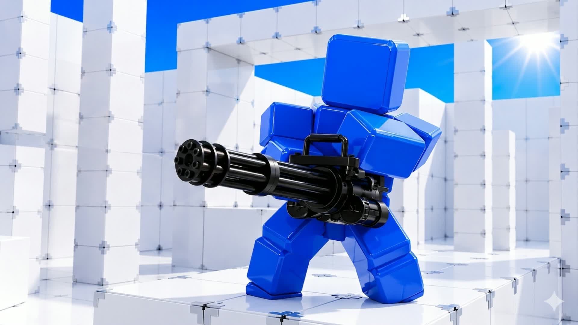 SUPER RIVARY RED VS BLUE🔴🔵MEGA — Fortnite Creative map