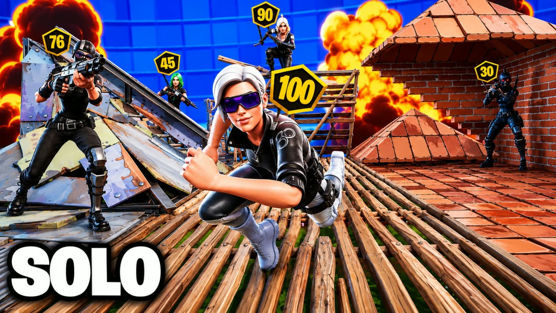 π₯ ZONE WARS (SOLO) | Cup Training π β Fortnite Creative map