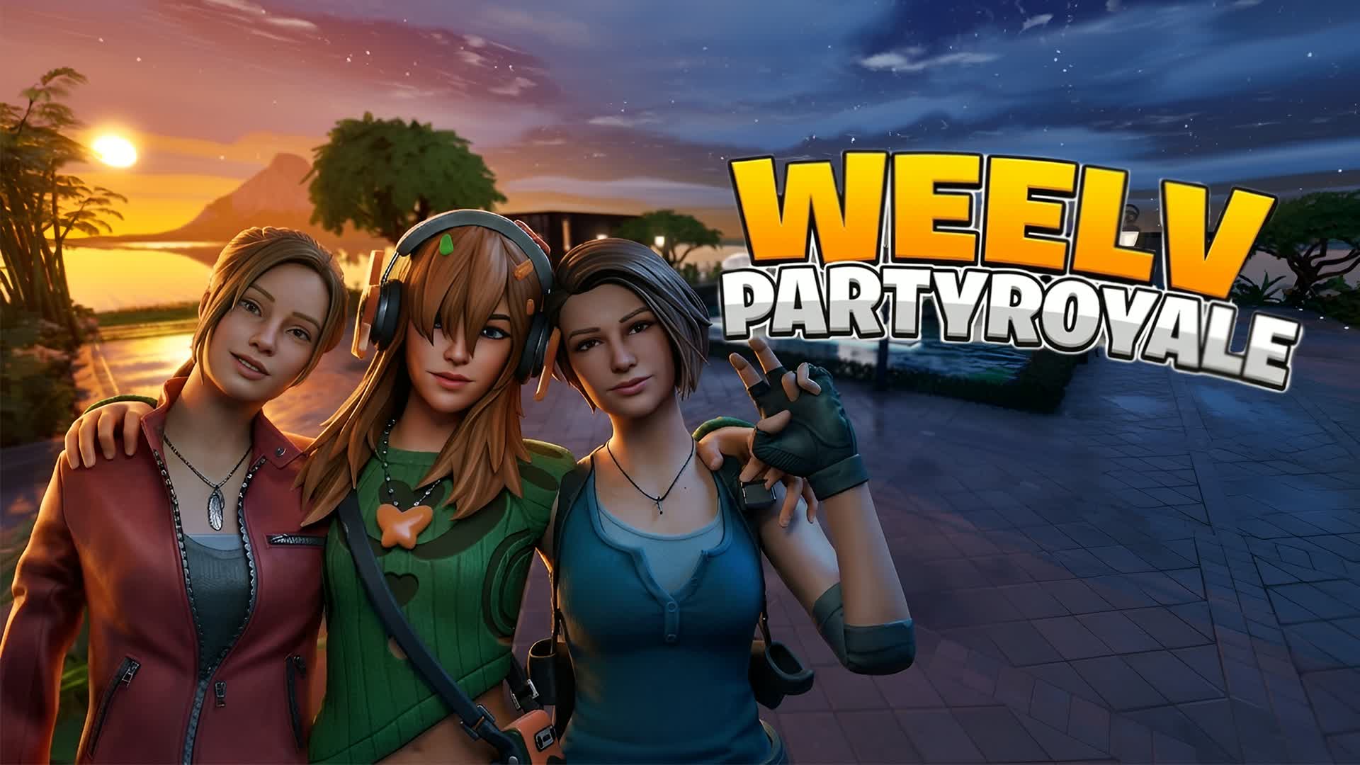 weelv party royale 2.0 — Fortnite Creative map