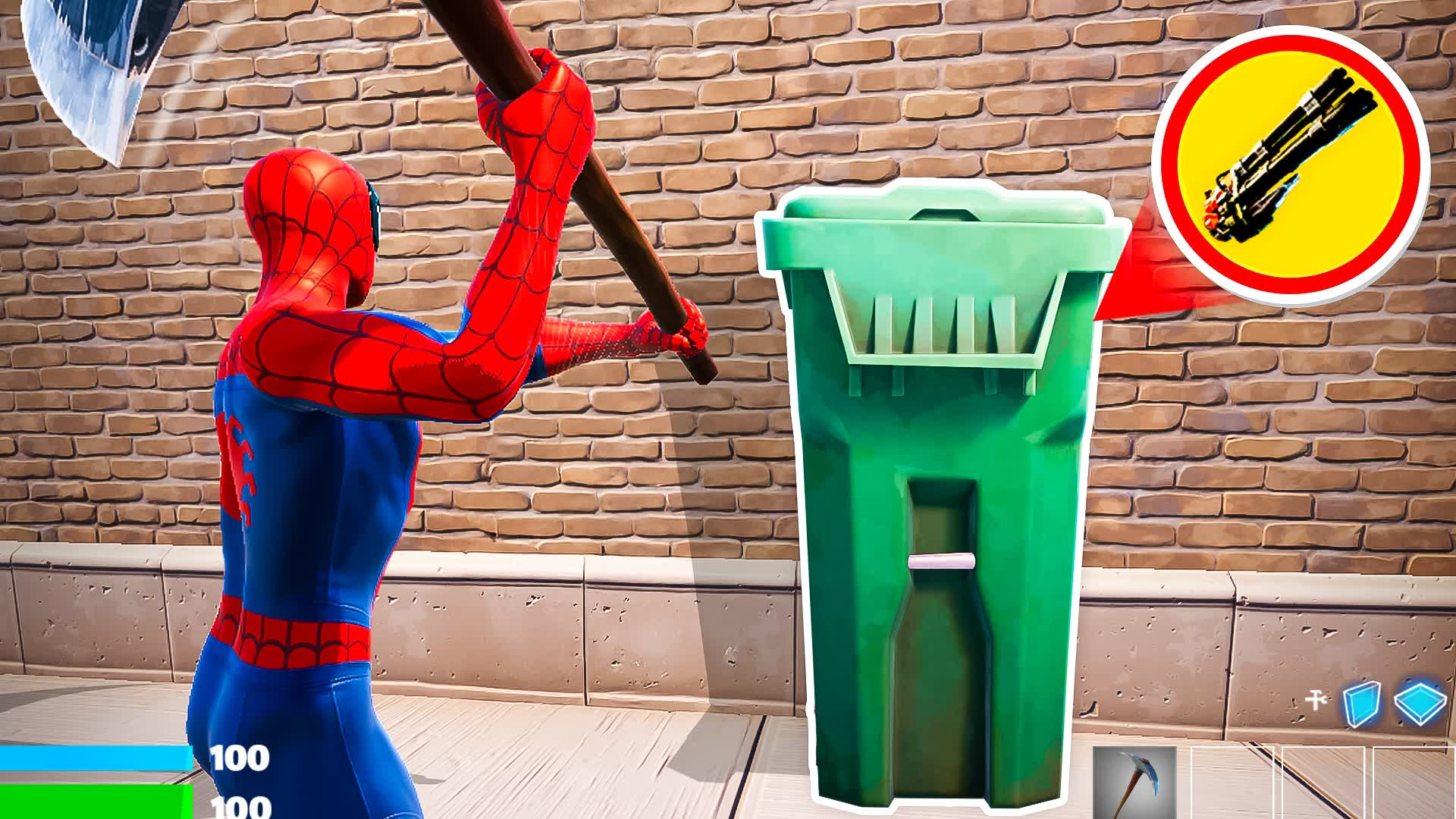 Random Items Zone Wars! (Updated LOOT!) — Fortnite Creative map