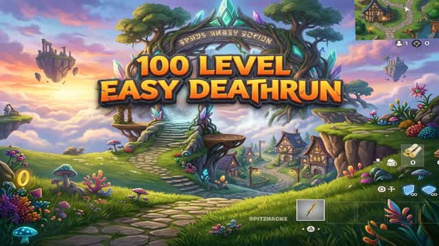 100 LEVEL EASY DEATHRUN 2026 — Fortnite Creative map