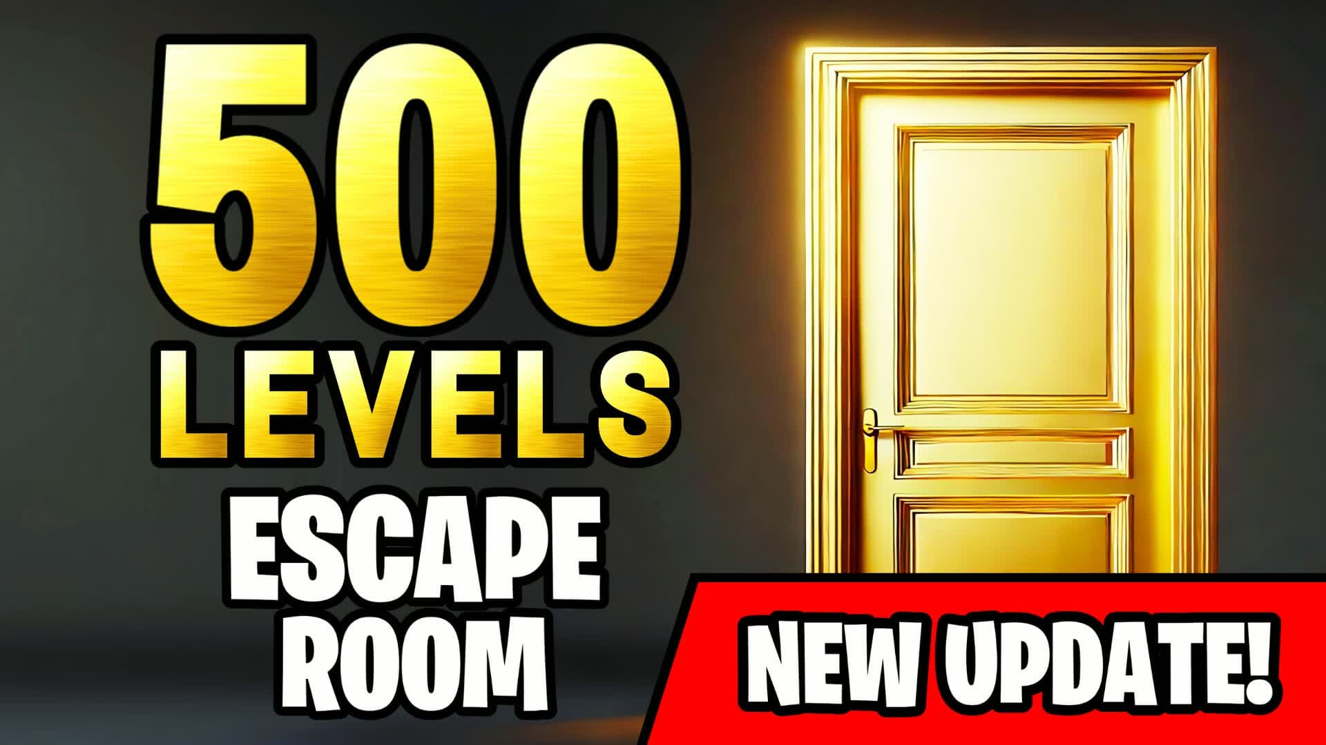 500 Levels Escape Room ๐ช โ Fortnite Creative map