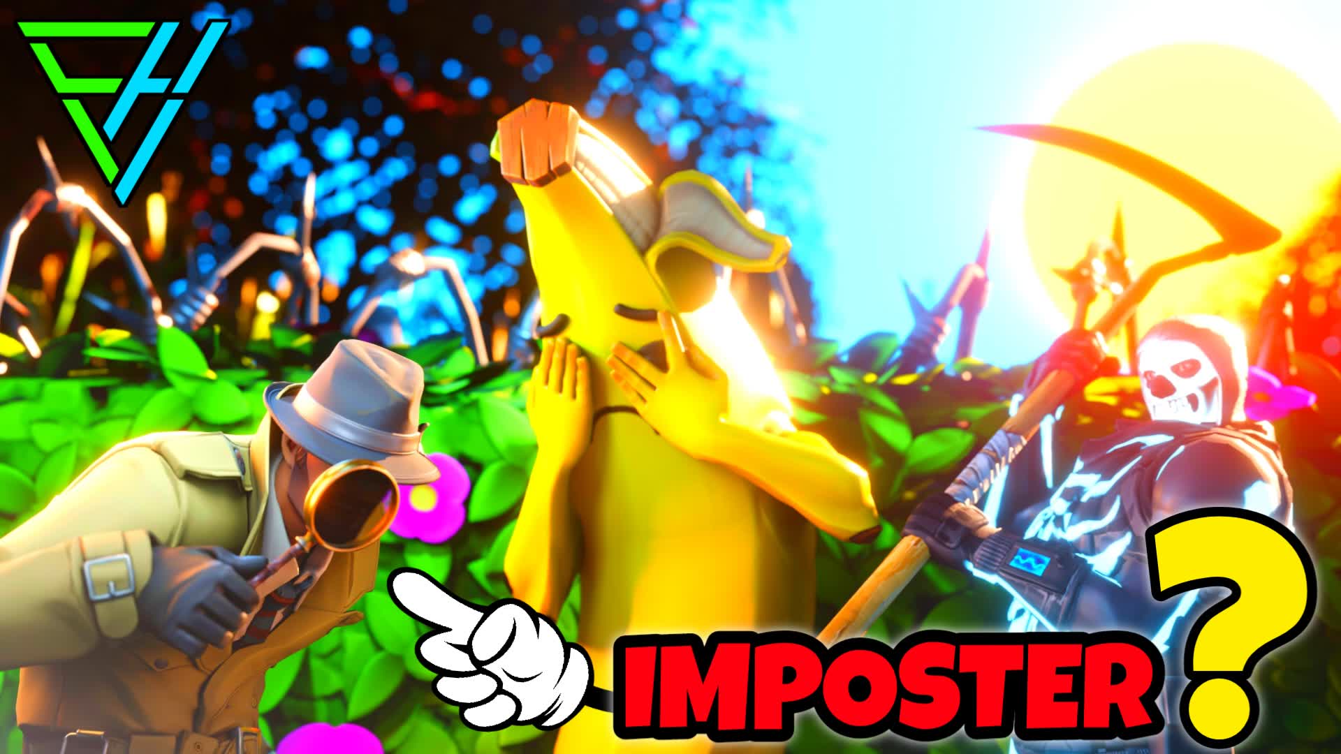 πͺ Pro Murder Mystery π΅οΈ β 8 Roles π€‘ β Fortnite Creative map