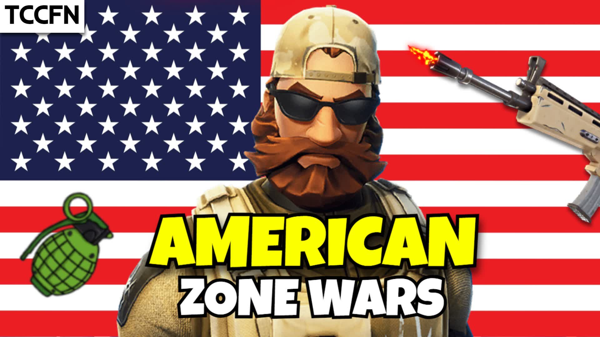 American Zone Wars — Fortnite Creative map