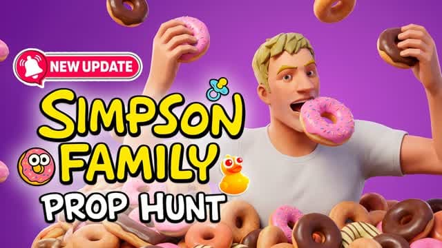 SIMPSON FAMILY PROP HUNT π© β Fortnite Creative map