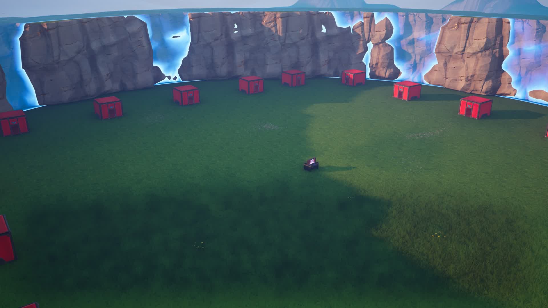 Closing Storm Zone Wars — Fortnite Creative map