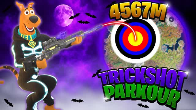 🎯🎃HALLOWEEN TRICKSHOT PARKOUR🎃🎯 — Fortnite Creative map