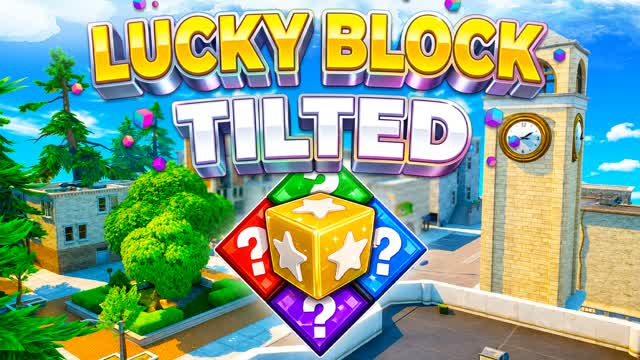 LUCKY BLOCK TILTED ZONE WARS ⭐ — Fortnite Creative map