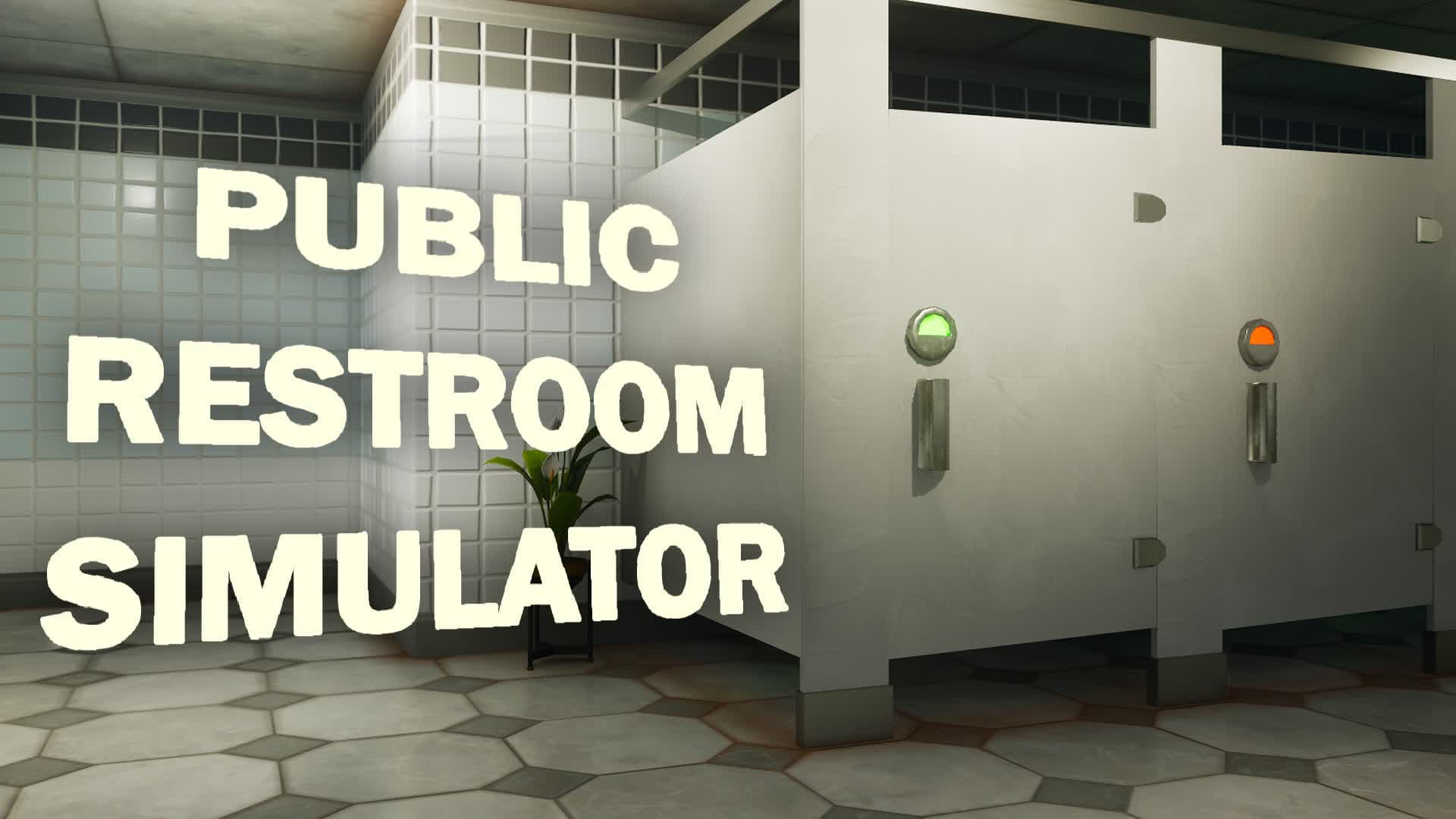 PUBLIC RESTROOM SIMULATOR π½ β Fortnite Creative map