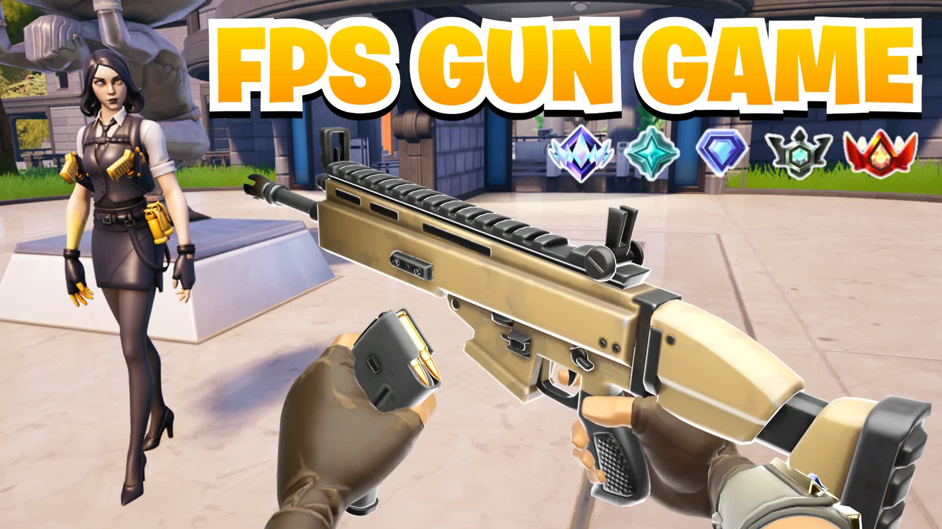 MIDAS AGENCY - GUN GAME π« β Fortnite Creative map