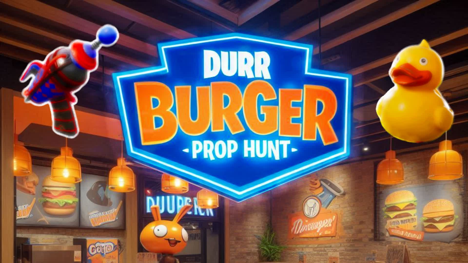 ๐DURR BURGER PROP HUNT๐ โ Fortnite Creative map