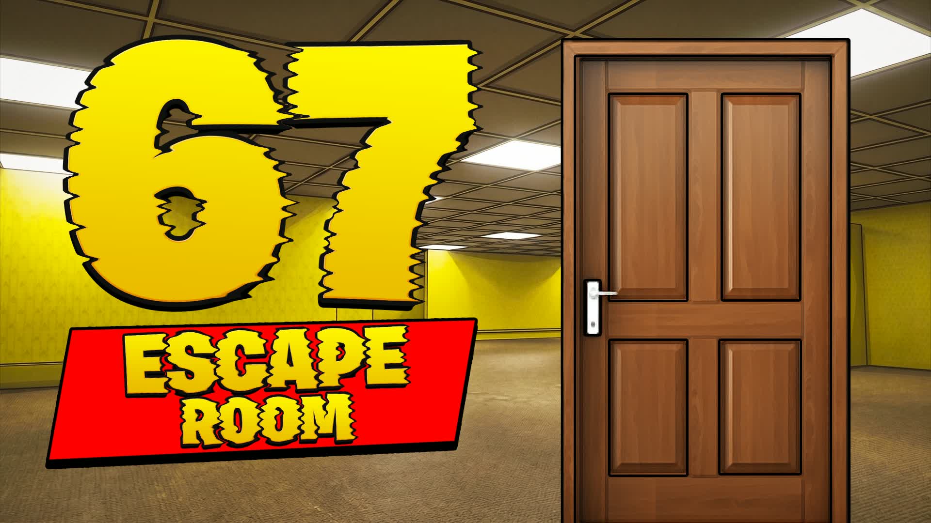 67+ ESCAPE ROOM BACKROOMS β Fortnite Creative map