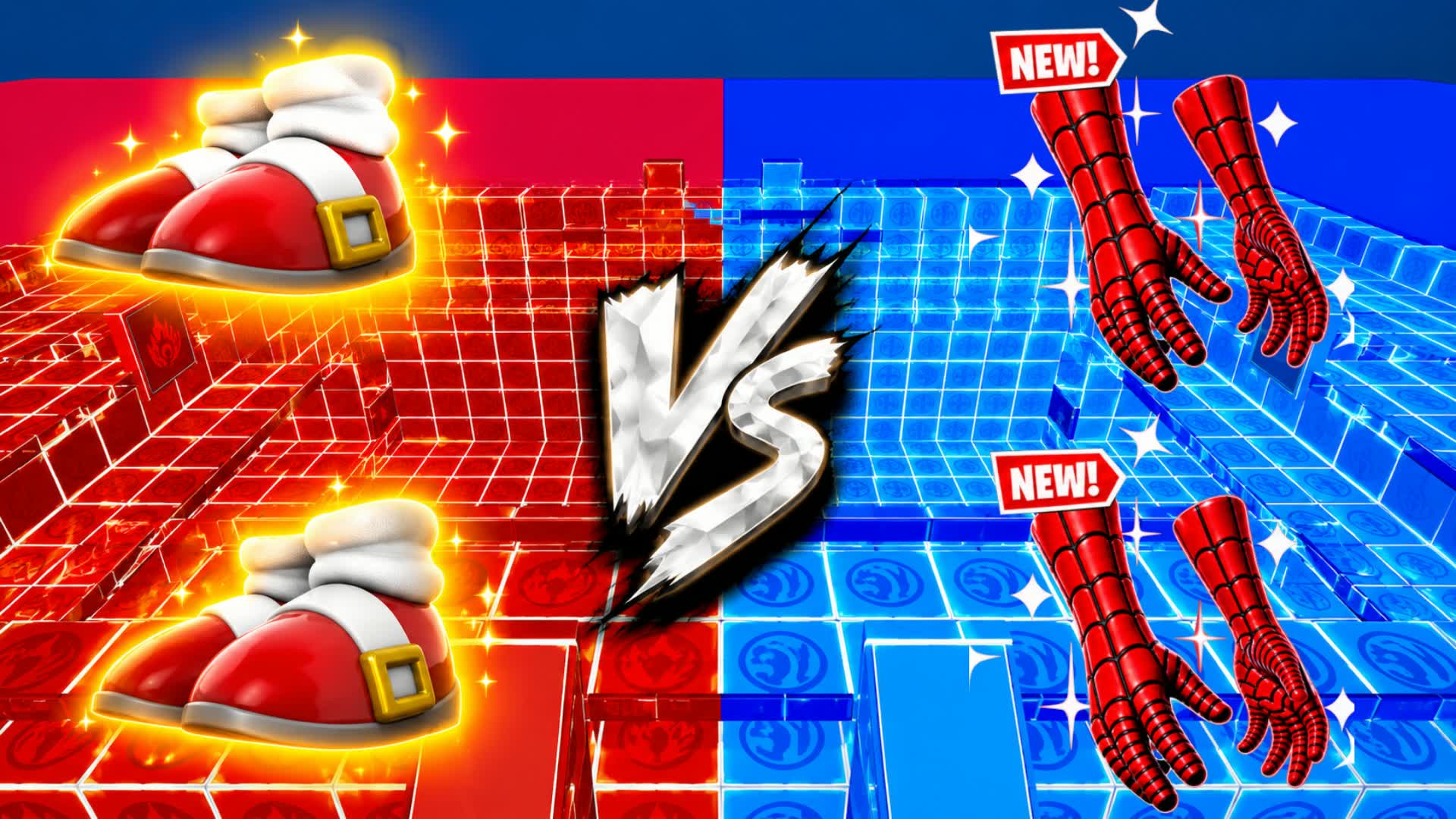 RED VS BLUE π΄π΅ LEAKS FORT β Fortnite Creative map