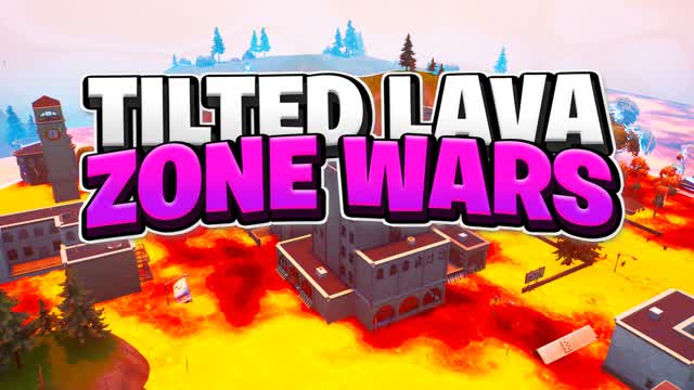 π₯TILTED ZONE WARS LAVA (LATEGAME) β Fortnite Creative map