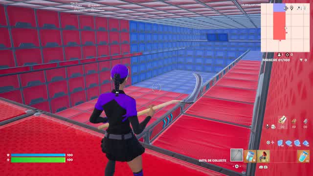BLUE VS RED — Fortnite Creative map