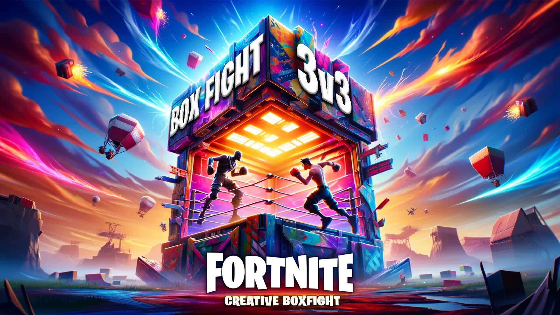 ⭐ FORTNITE BOX FIGHT (3v3) 📦 — Fortnite Creative map