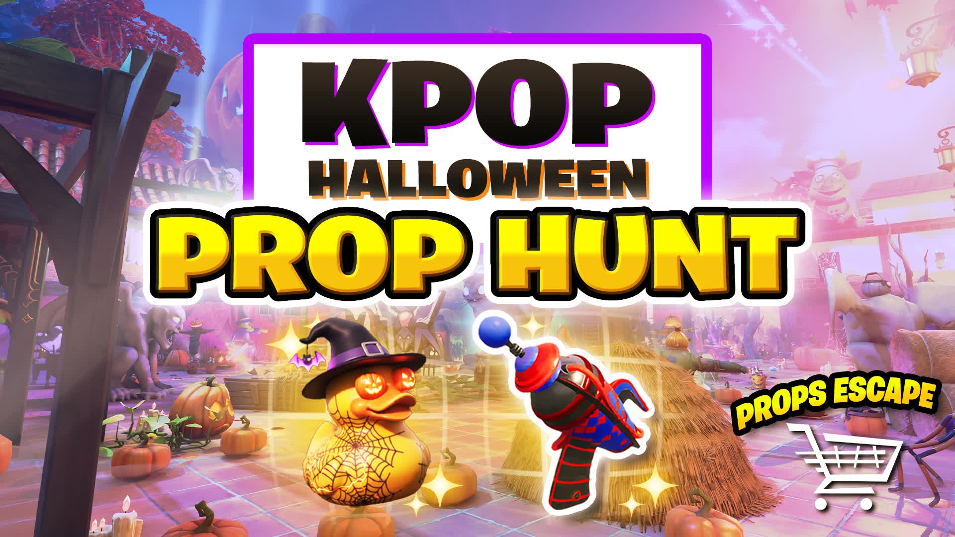 K-POP PROP HUNT π HALLOWEEN β Fortnite Creative map