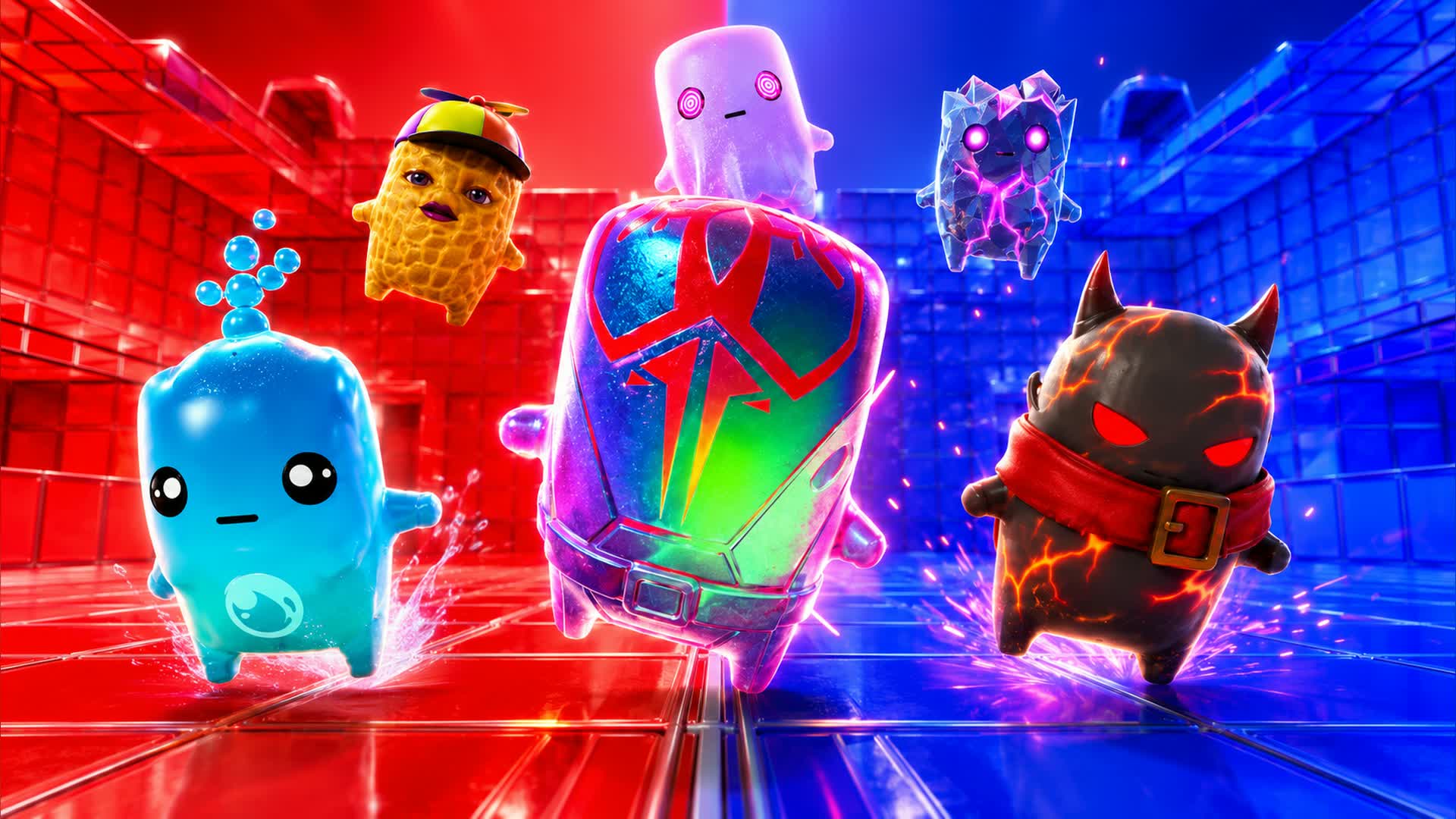 BLUE VS RED PRIME FIRE π΅π΄ β Fortnite Creative map