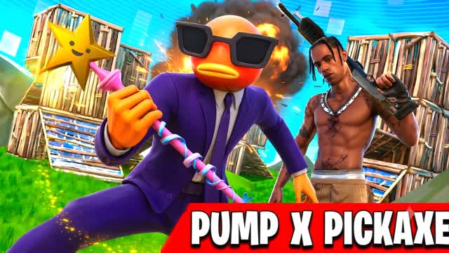 ⛏️PICKAXE & PUMP🔫 (BATTLES) — Fortnite Creative map