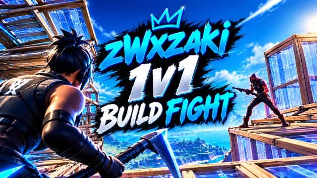 TikTok zWxaki 1v1 build Fight — Fortnite Creative map