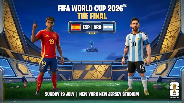 ARGENTINA vs SPAIN FINAL FIFA WORLD CUP — Fortnite Creative map