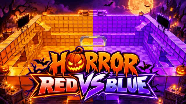HORROR RED VS BLUE — Fortnite Creative map