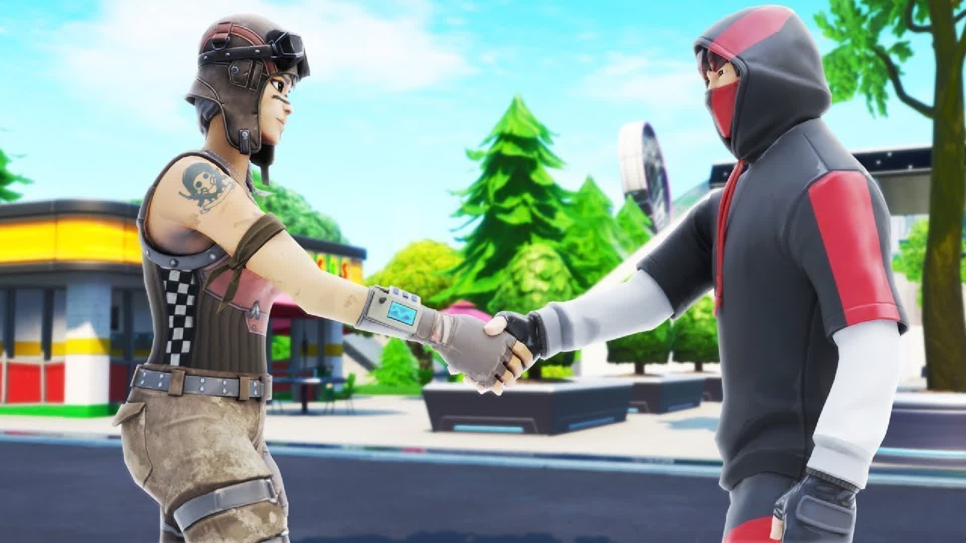 MALL ROLEPLAY!!!! — Fortnite Creative map