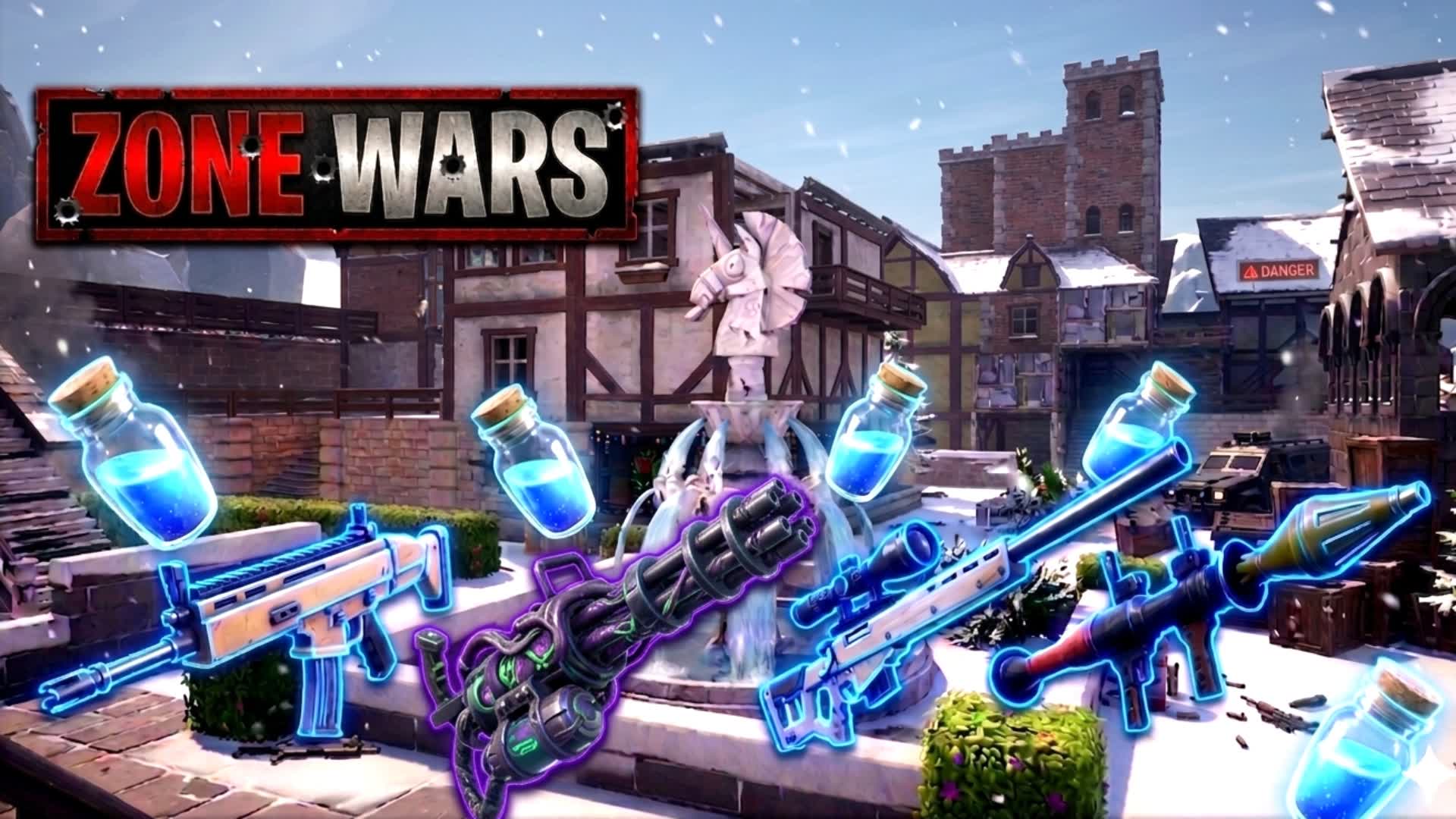 Zone wars Fight — Fortnite Creative map