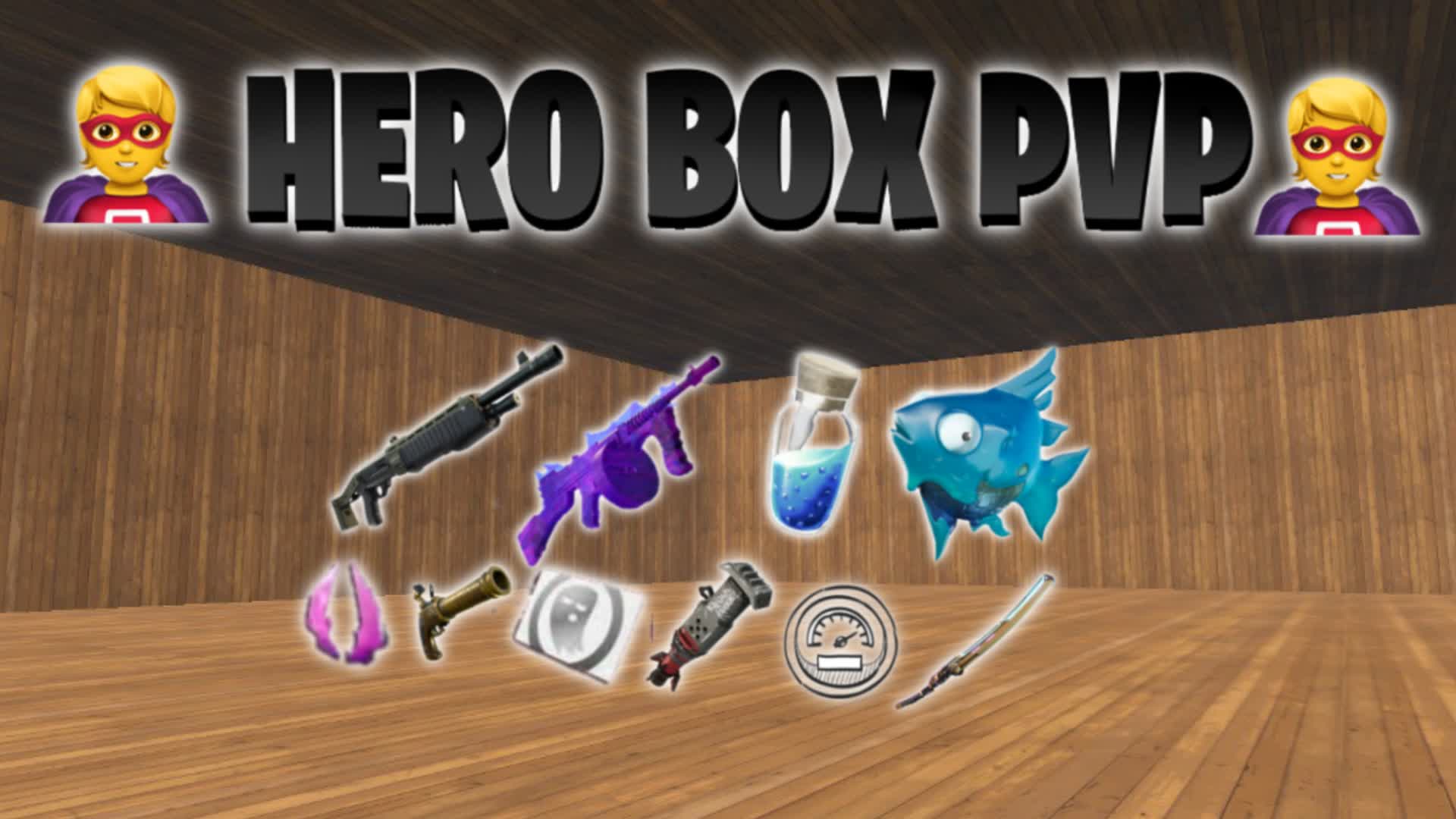 ๐ฆธ HERO BOX FIGHTS ๐ฆธ โ Fortnite Creative map