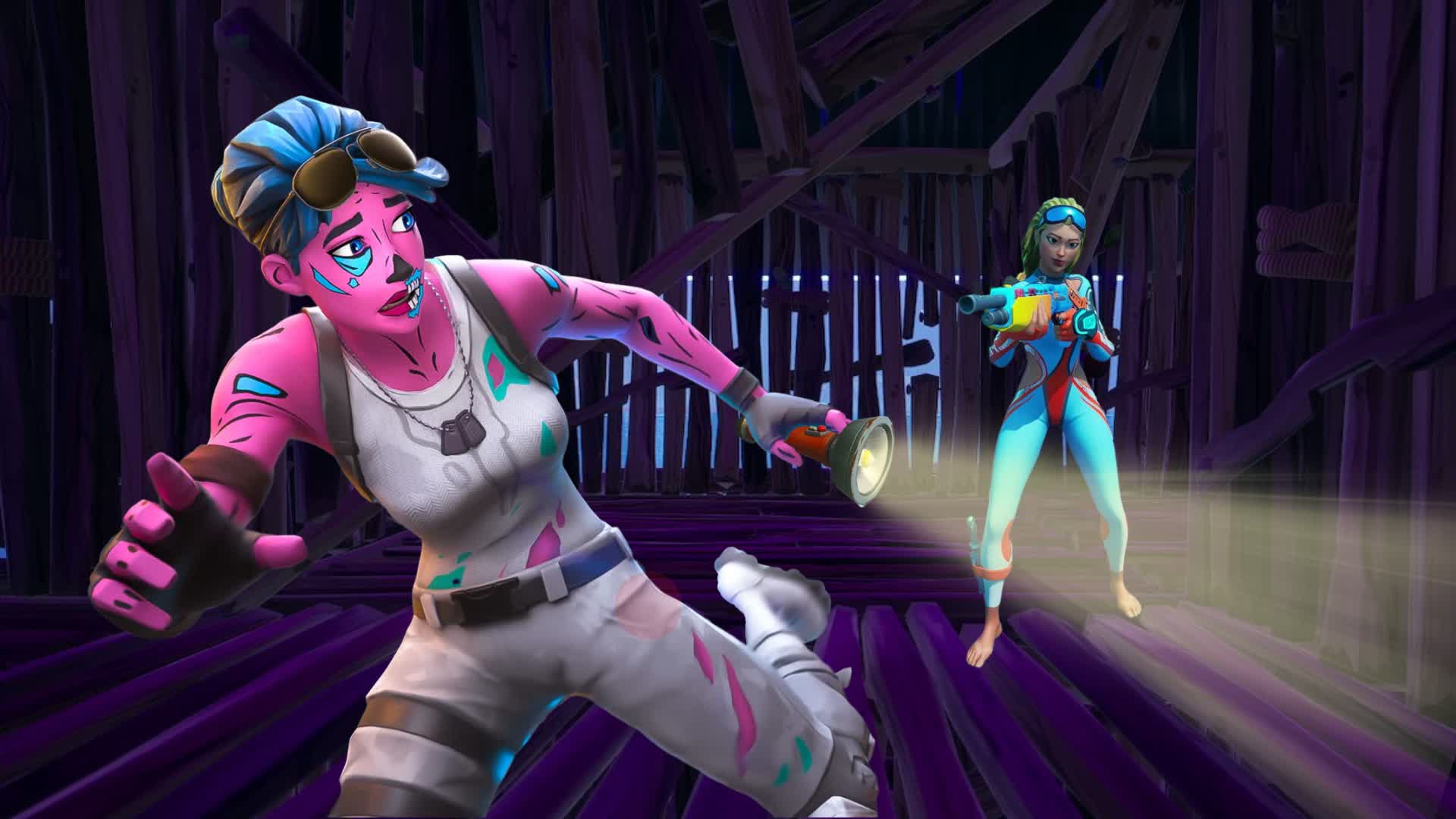Blackout Box Fights — Fortnite Creative map