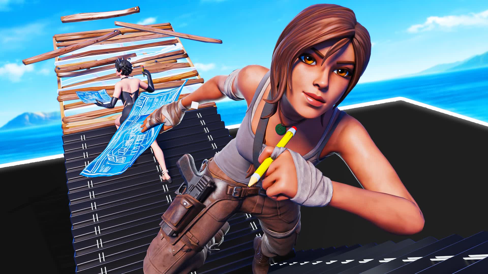 darkfiez 1v1 — Fortnite Creative map
