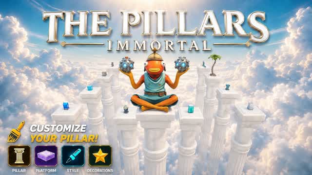 THE PILLARS IMMORTAL β Fortnite Creative map