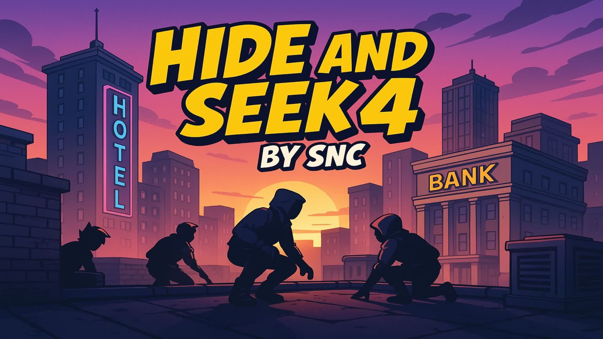 HIDE AND SEEK 4 BY SNC — Fortnite Creative map