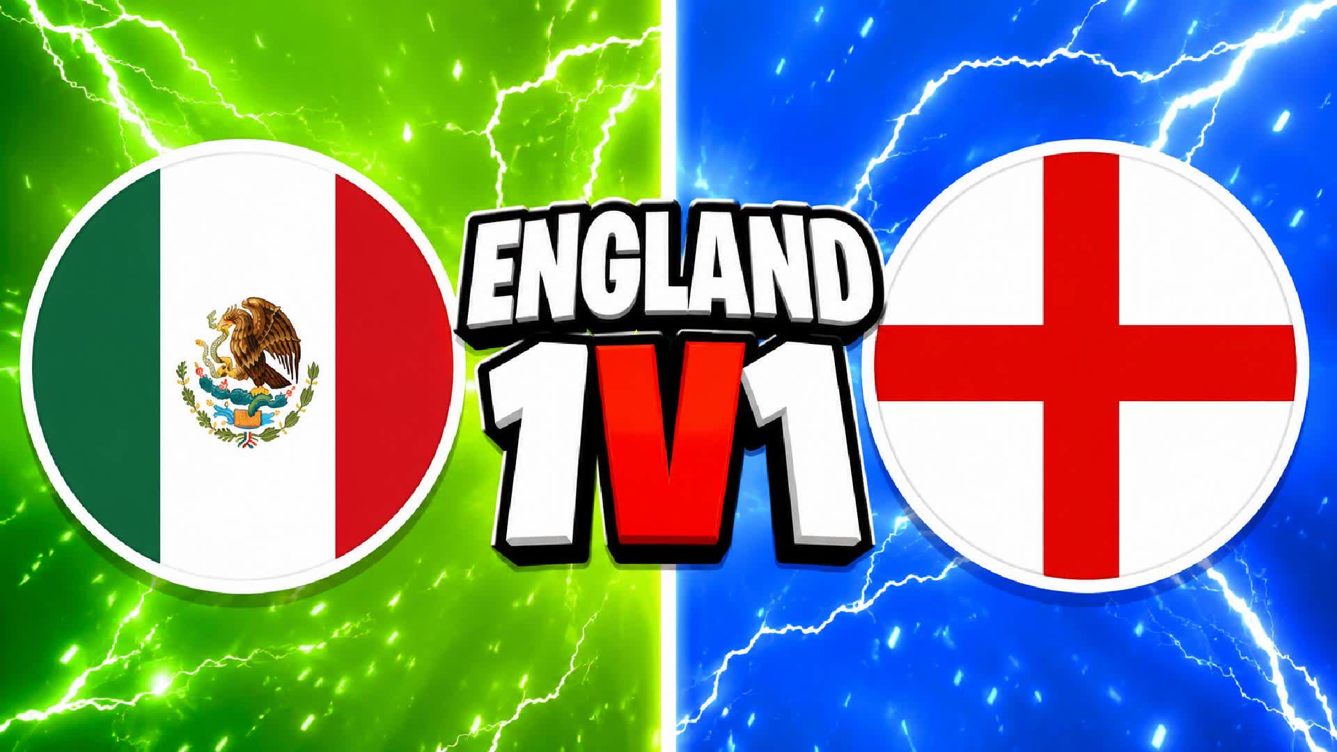 ENGLAND 1V1 β Fortnite Creative map