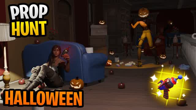 Halloween | Prop Hunt 2025 ๐ โ Fortnite Creative map