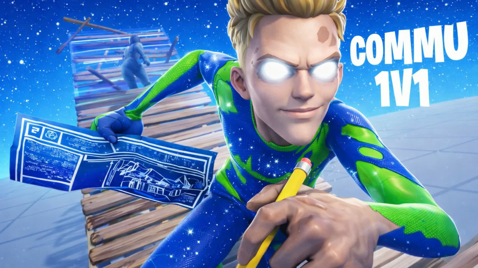 🎯COMMU 1V1 (200 Pumps) — Fortnite Creative map