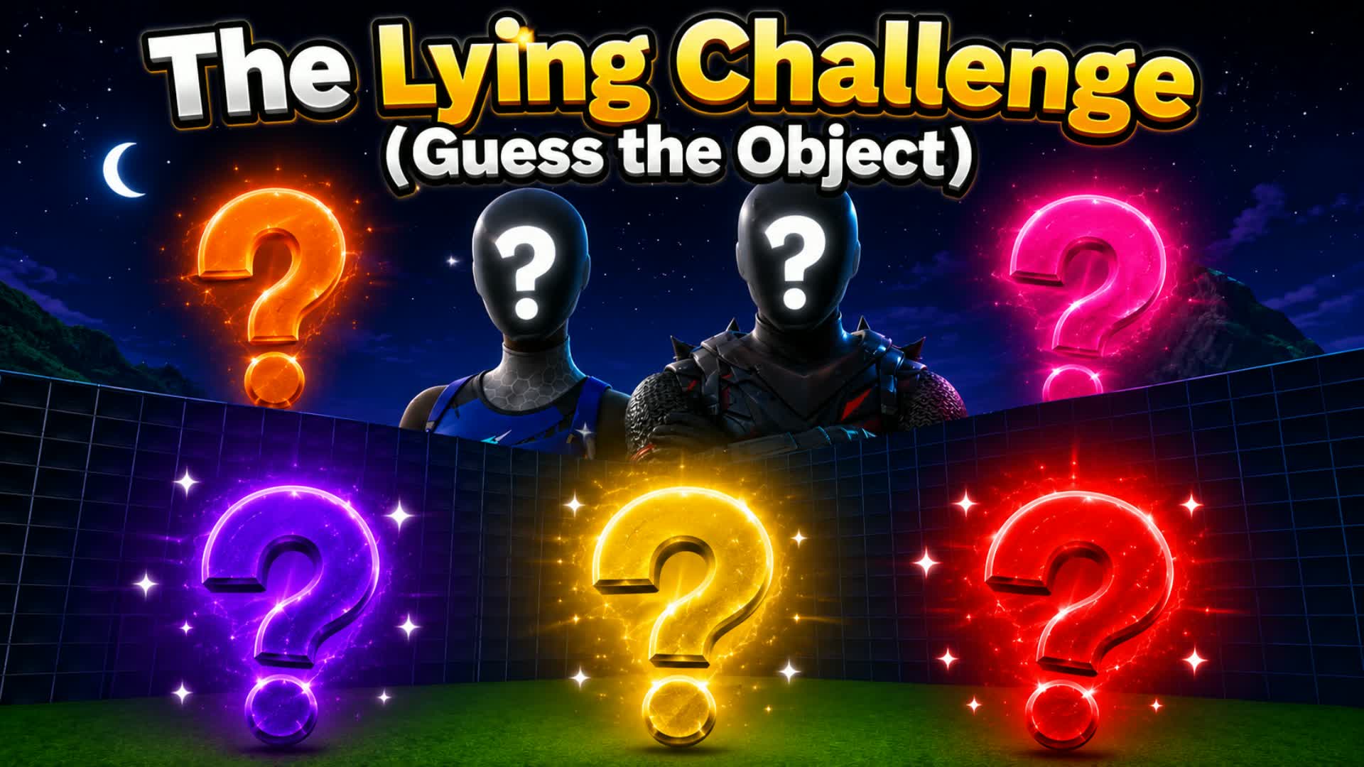 ✨Lying Challenge (Guess the Object)✨ — Fortnite Creative map
