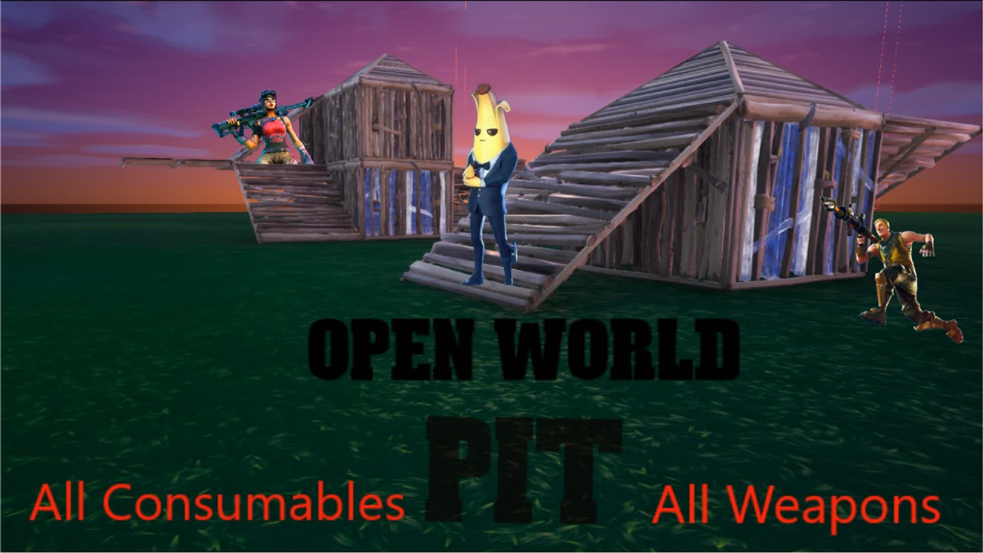 Open World Pit — Fortnite Creative map