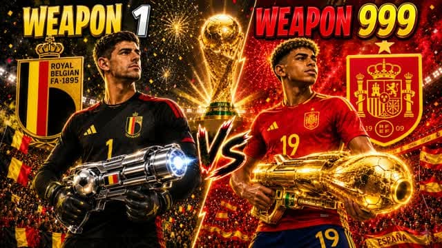 SPAIN VS BELGIUM GUN GAME — Fortnite Creative map