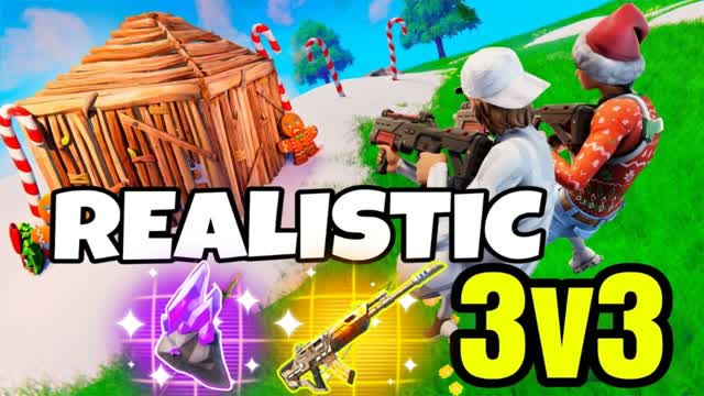 REALISTIC 3V3 — Fortnite Creative map