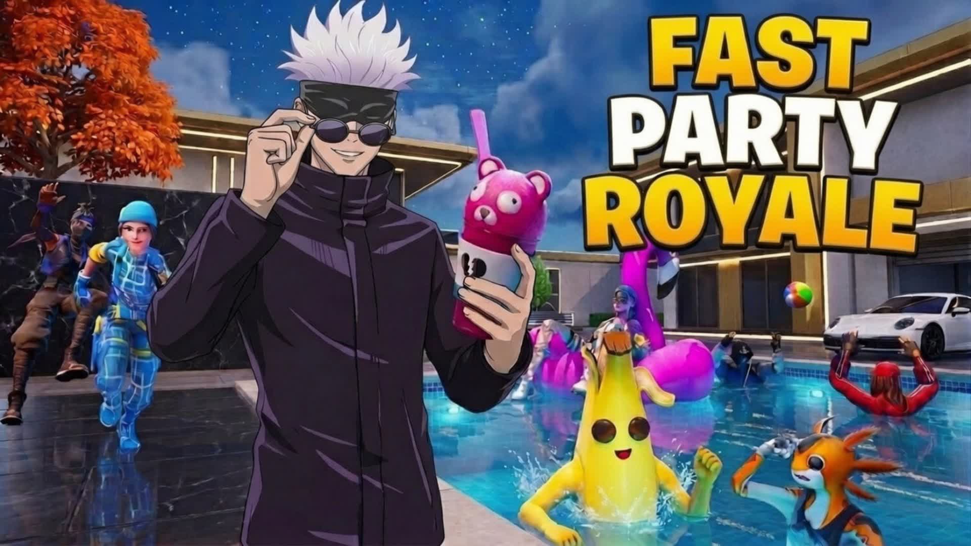 PARTY ROYALE FAST 2.0 — Fortnite Creative map